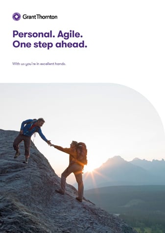 Personal. Agile. One step ahead. (en anglais)