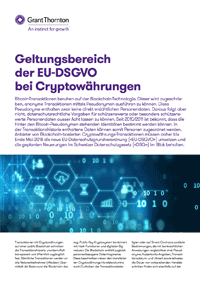 Coverbild EU-DSGVO bei Cryptowährung