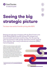 Titelbild des Factsheets "BEPS"