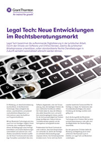 Fact Sheet Cover - Legal Tech