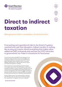 Cover Factsheet - Direct to indirect taxation